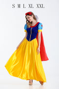 Halloween Snow White Dress Snow White and Dwarfs Game Uniform Adult Stage Performance cos Dress