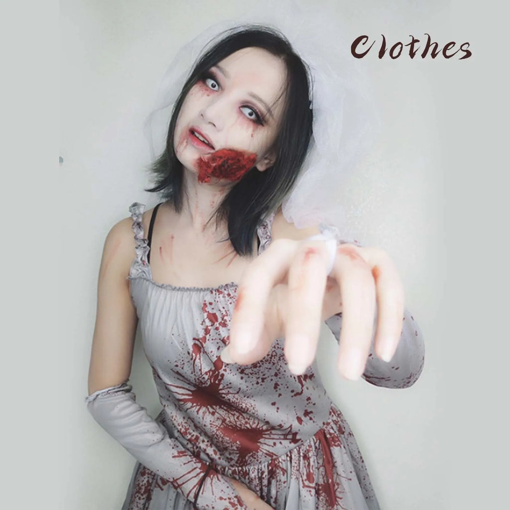 Cos ultra-réaliste faux sang/Simulations humains humains dents hématopoiétiques/accessoires vomissements comestible Pulpbtmv Halloween
