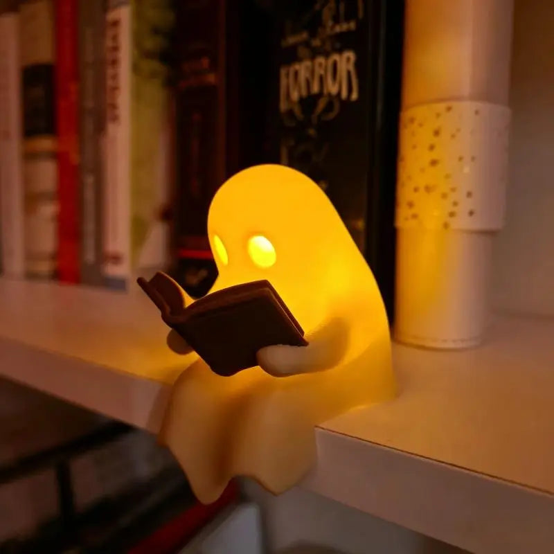 Lampe de chevet fantôme d'Halloween, ornement de bureau, veilleuse mignonne, décoration, cadeau pour chambre d'enfant, fête