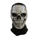 Masque unisexe d'Halloween Horreur Fantôme Crâne MW2 en Latex, Coiffe/Casque pour Cosplay, Spectacle, Fête, Accessoire de Mascarade