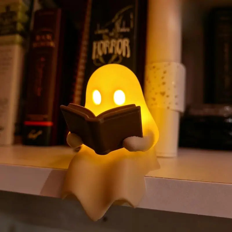 Lampe de chevet fantôme d'Halloween, ornement de bureau, veilleuse mignonne, décoration, cadeau pour chambre d'enfant, fête